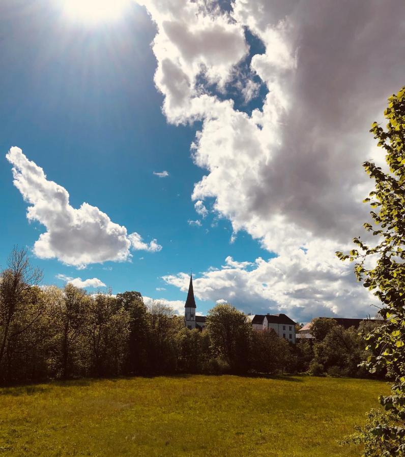 Apartamento Ferien An Der Traun Traunwalchen Exterior foto